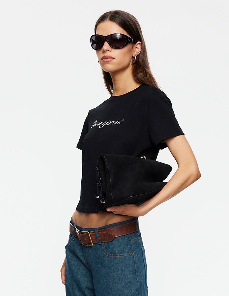 Playera manga corta para mujer 5