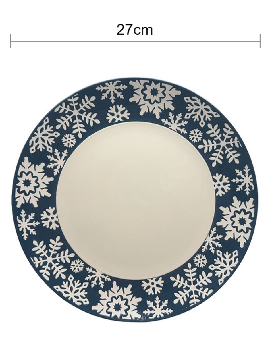 Plato trinche Holidays de cerámica 1 pieza 2