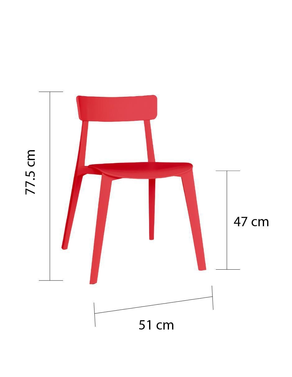 Juego de sillas 4 piezas