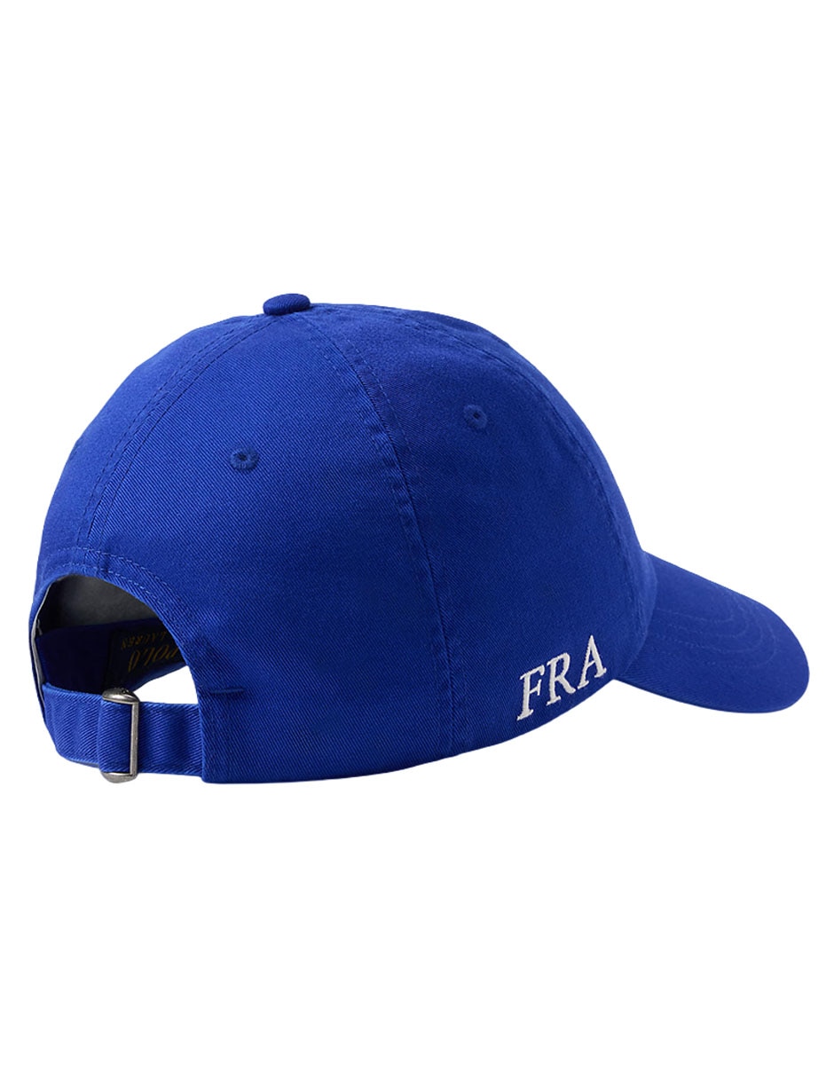 Gorra visera curva correa ajustable casual Polo Ralph Lauren Francia para hombre