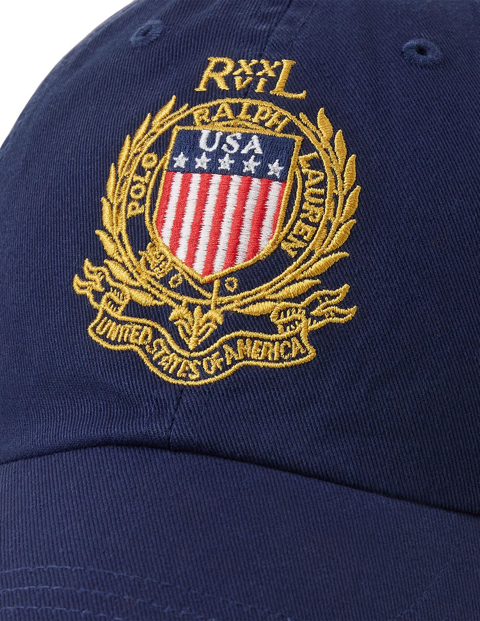 Gorra visera curva correa ajustable casual Polo Ralph Lauren EUA para hombre 6