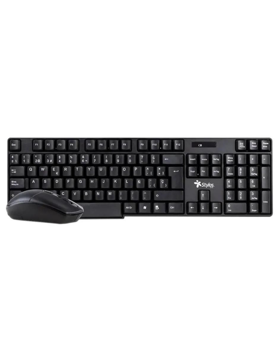 Mouse y teclado STPKTM3B 1