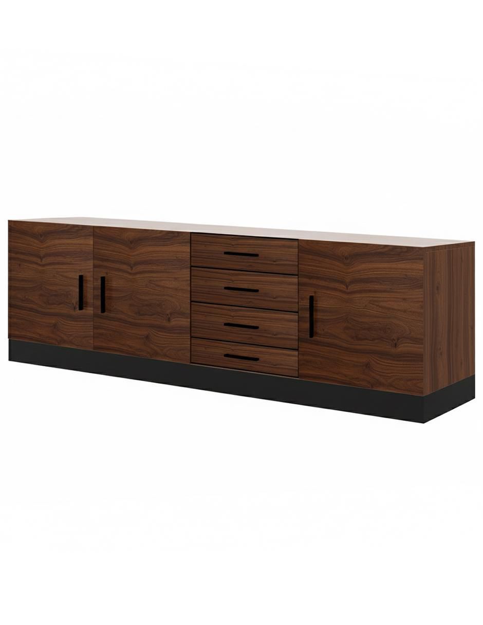 Mueble de TV armable de melamina 2