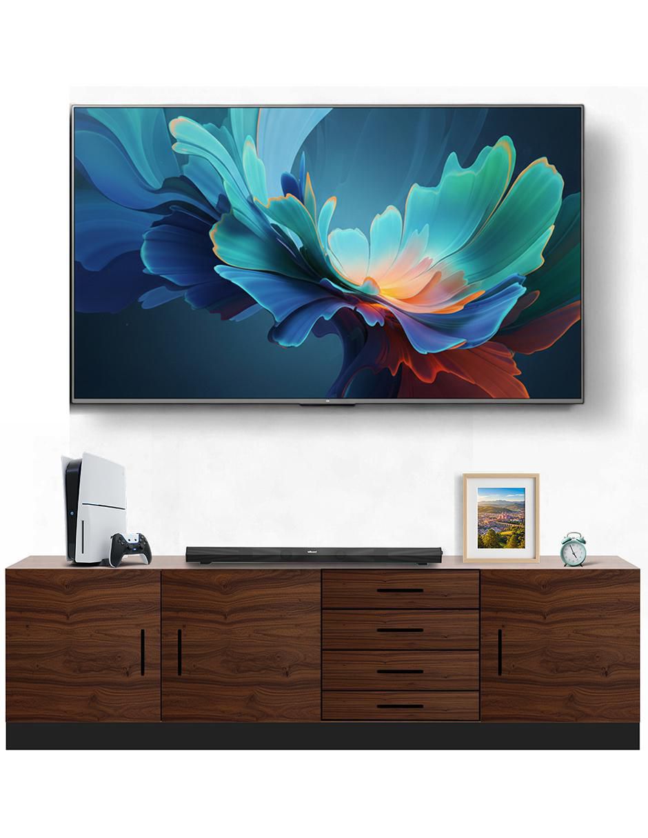 Mueble de TV armable de melamina 5