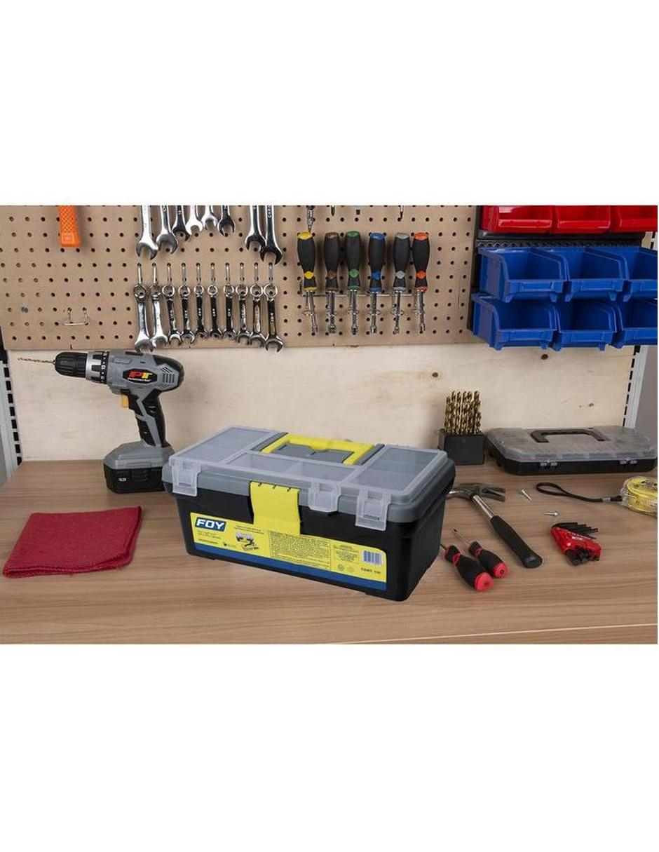 Caja de herramientas Ventdepot 2 compartimentos