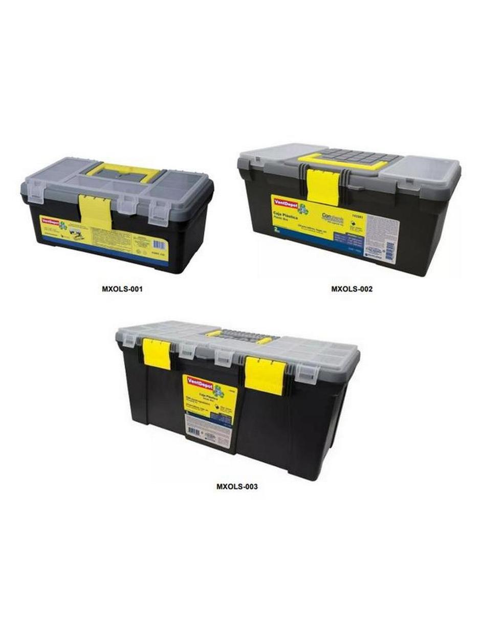 Caja de herramientas Ventdepot 2 compartimentos