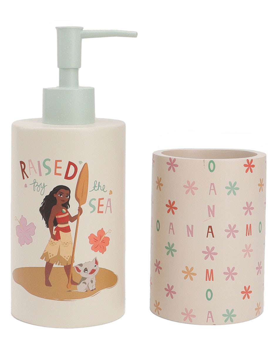 Juego de accesorios para baño moana 2 piezas 1