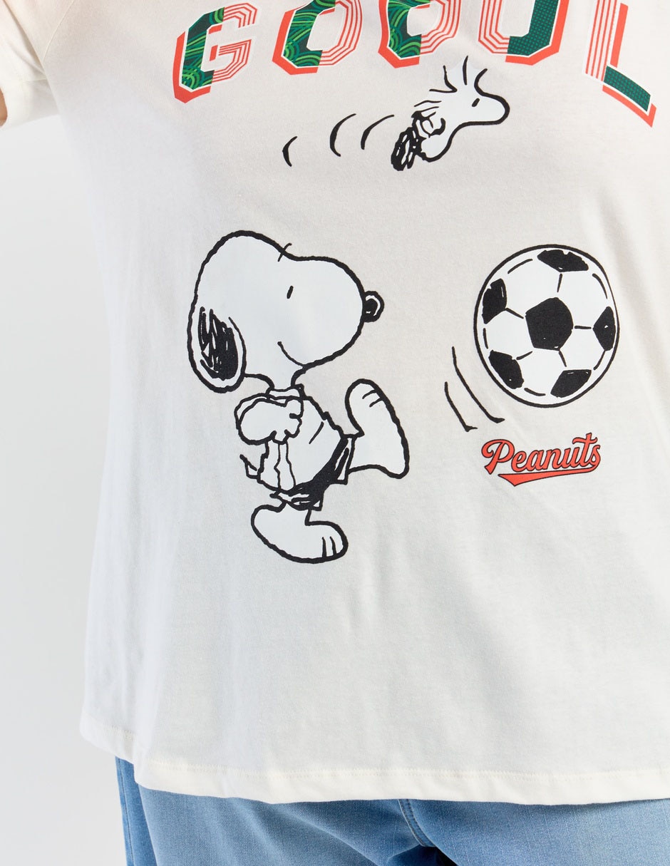 Playera manga corta para mujer