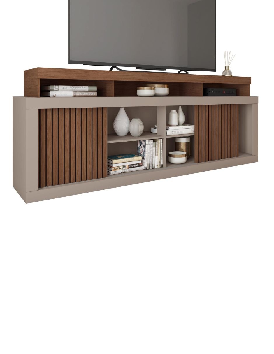 Mueble de tv armable belo de madera