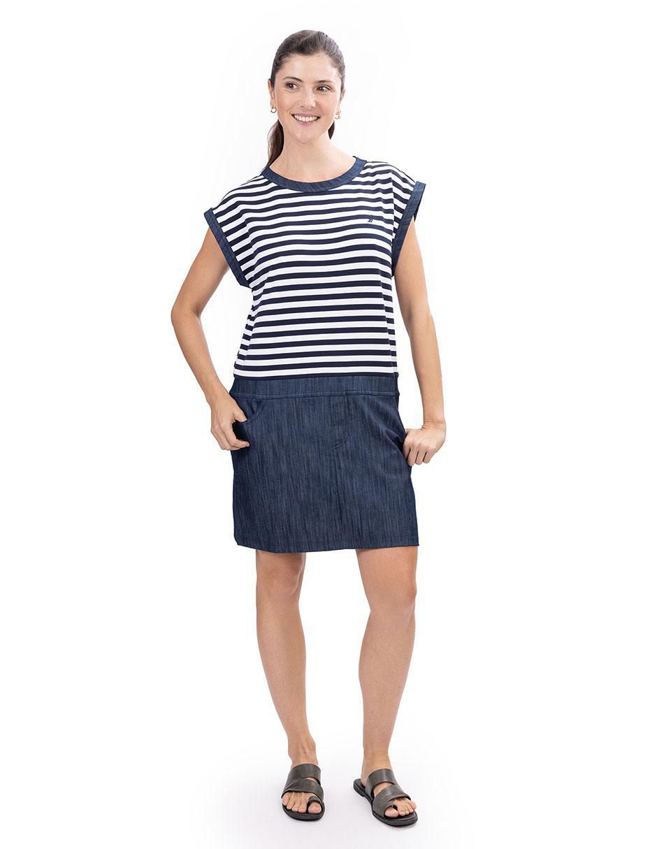 Vestido a la rodilla casual para mujer Vestido a la rodilla casual para mujer