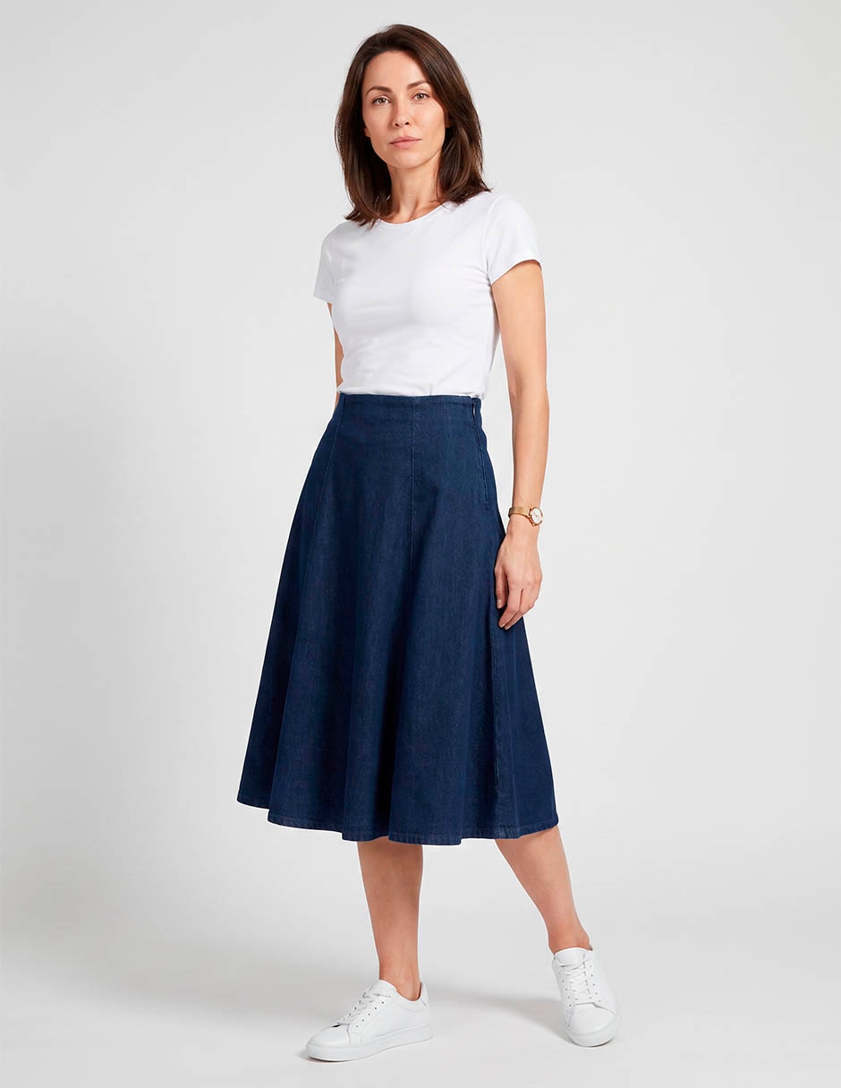 Falda Crop a La cintura
