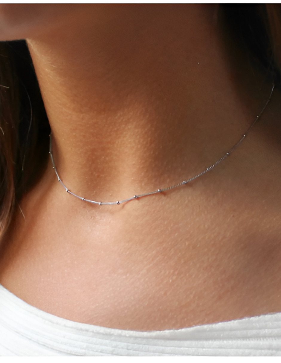 Collar Bola Xtellar de Plata P 925