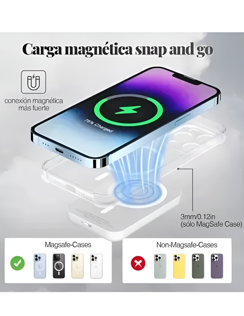 Batería portátil XTELLAR 5000 mAh XTLLAR7736