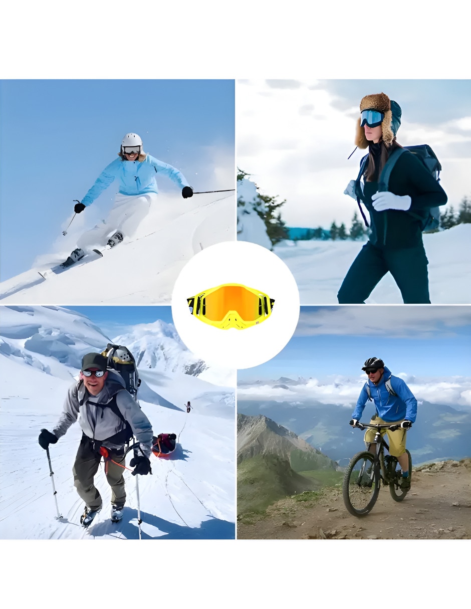 Goggles espejo y polarizados Xtellar para motorsport unisex