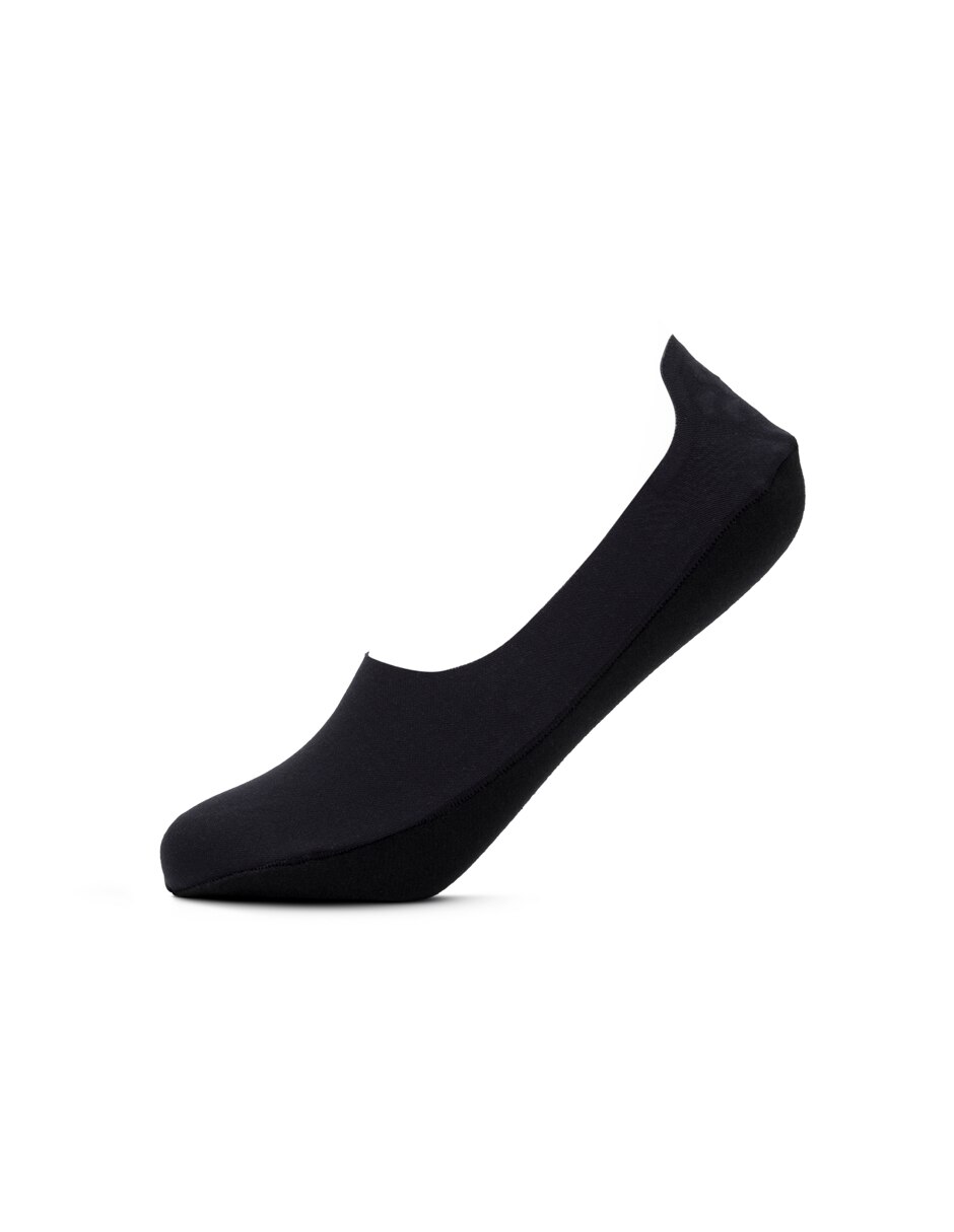 Protector de pie invisible flexi de algodón  y elastano para hombre 3 pares