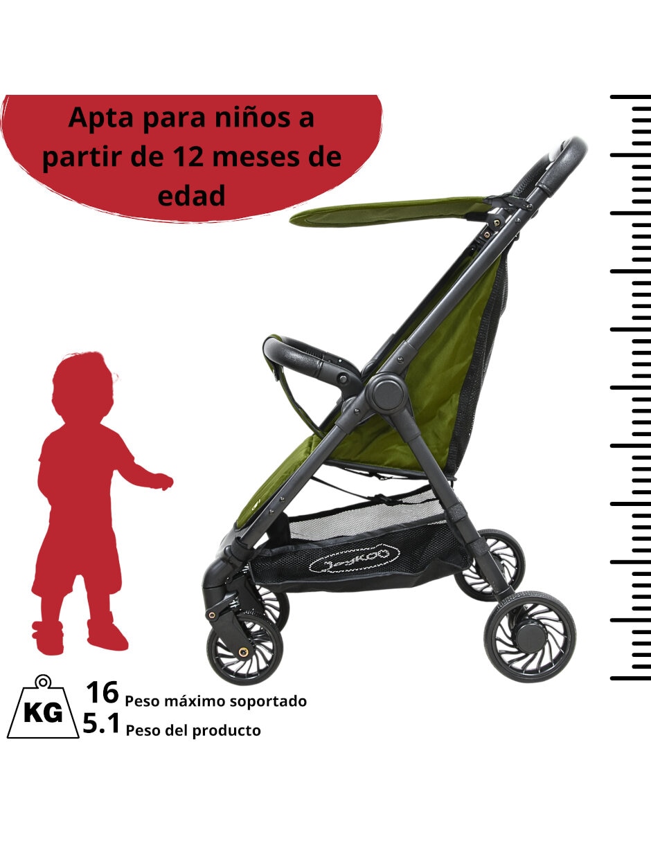 Carriola ultraligera plegable 4
