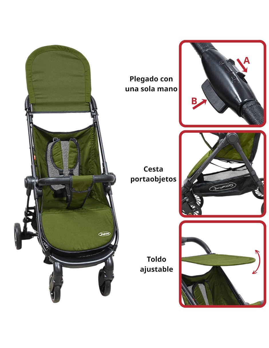 Carriola ultraligera plegable 6