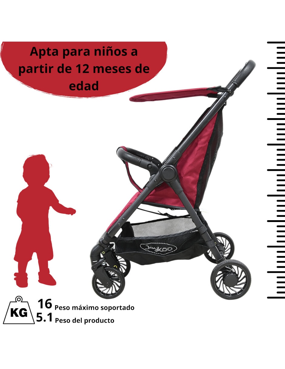 Carriola ultraligera plegable