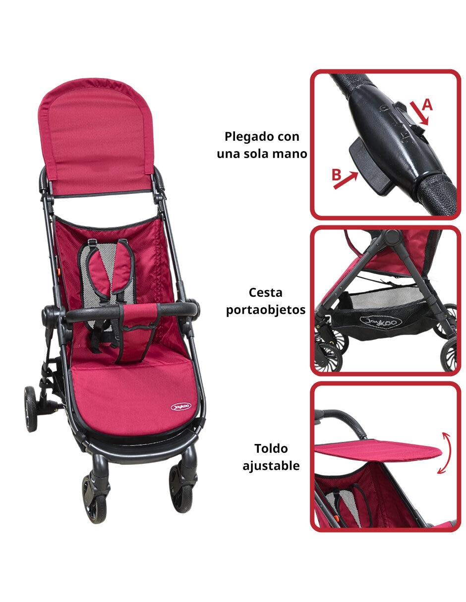 Carriola ultraligera plegable