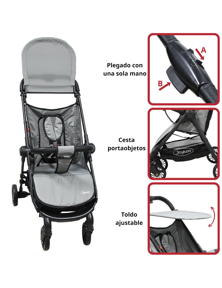 Carriola ultraligera plegable 4