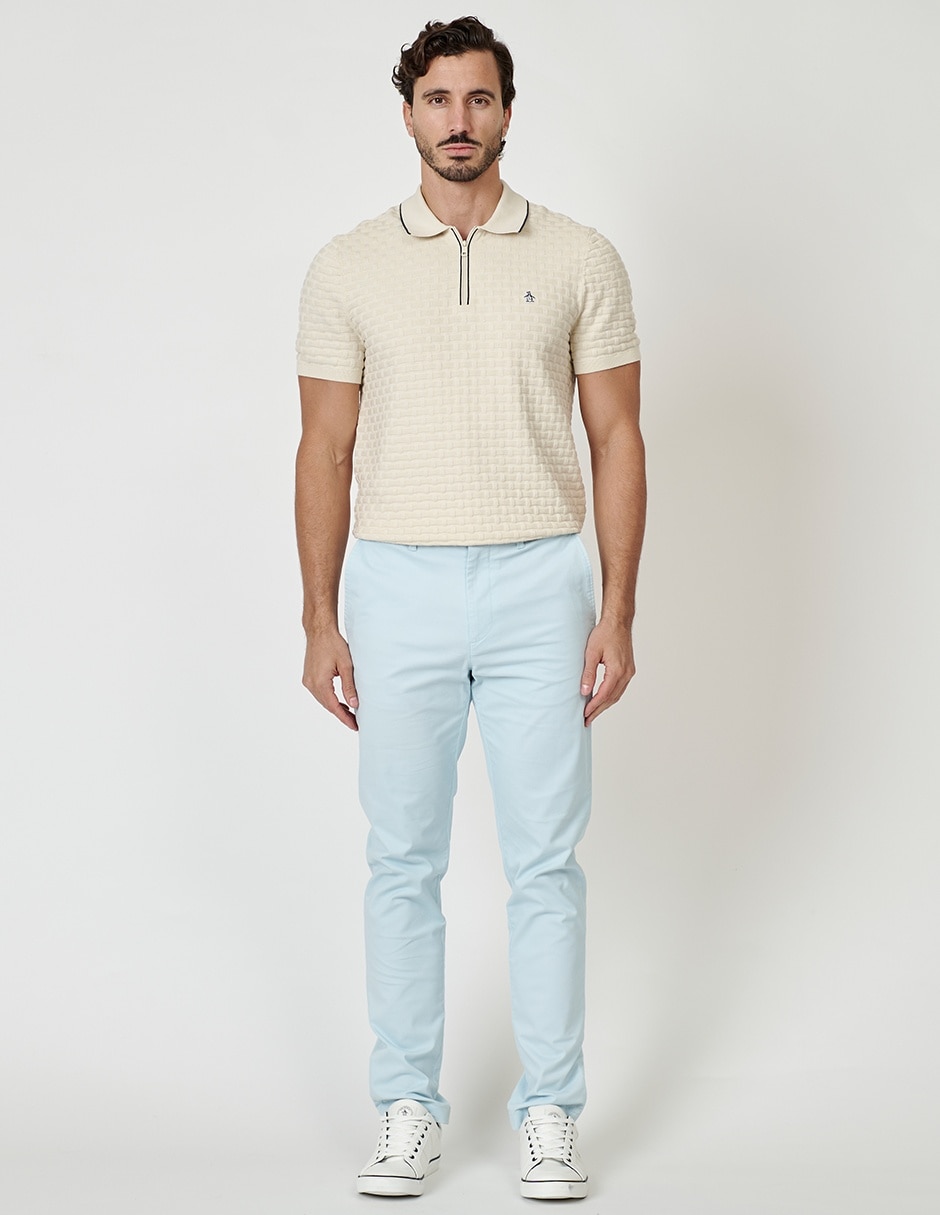 Pantalón chino regular para hombre