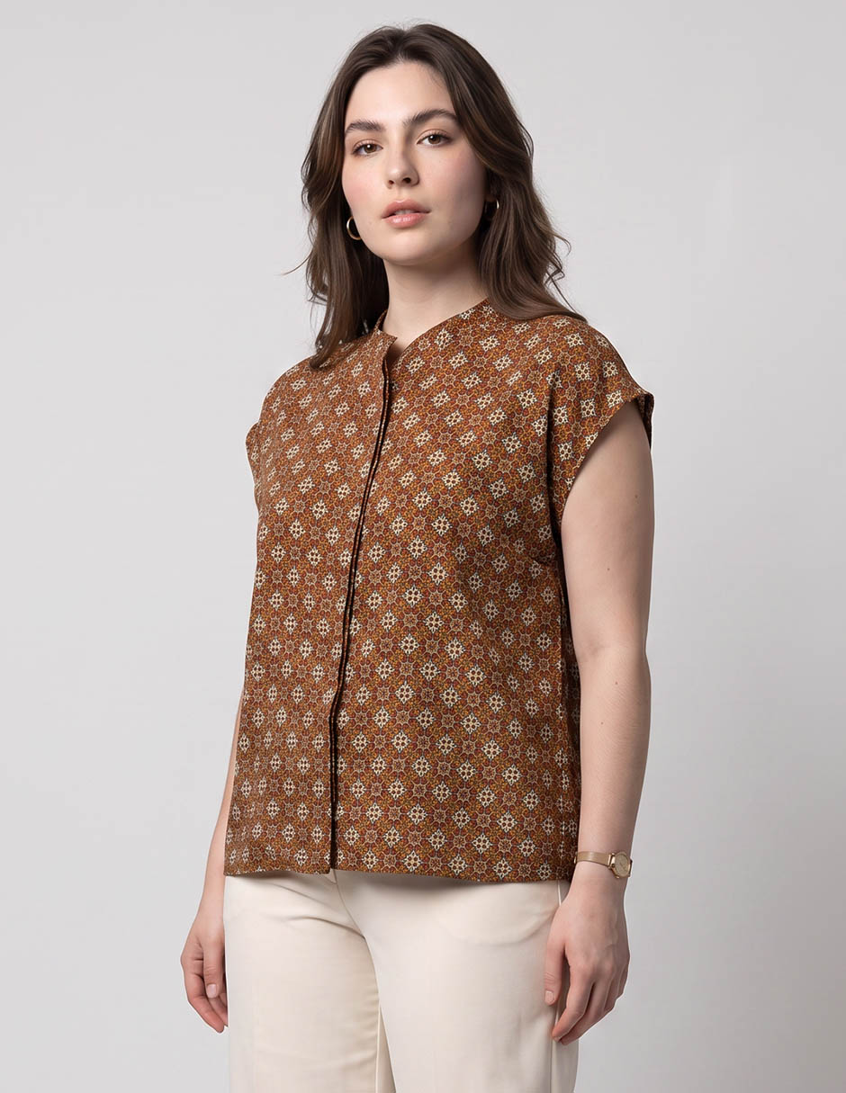 Blusa manga corta para mujer Blusa manga corta para mujer