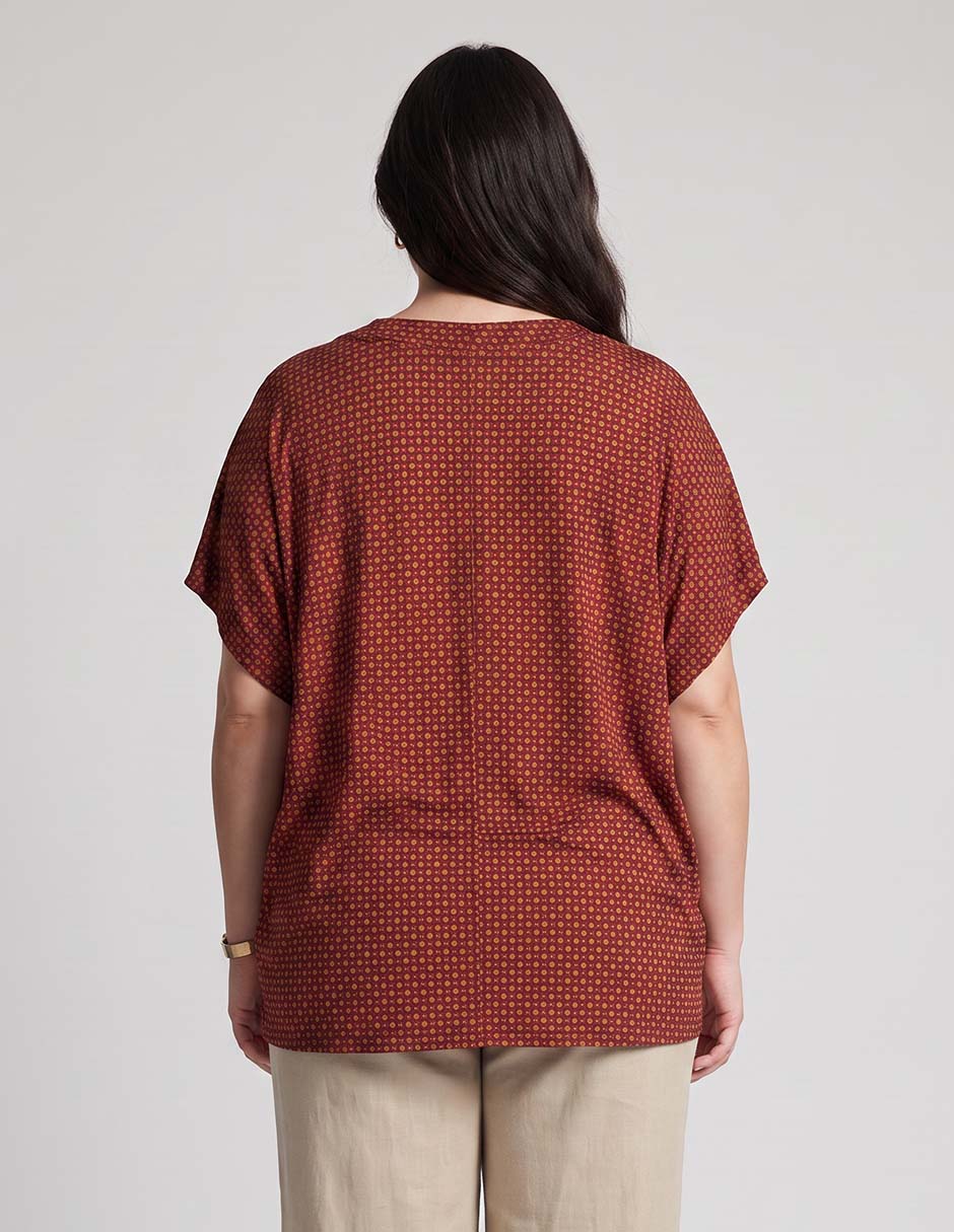 Blusa manga al codo para mujer 2