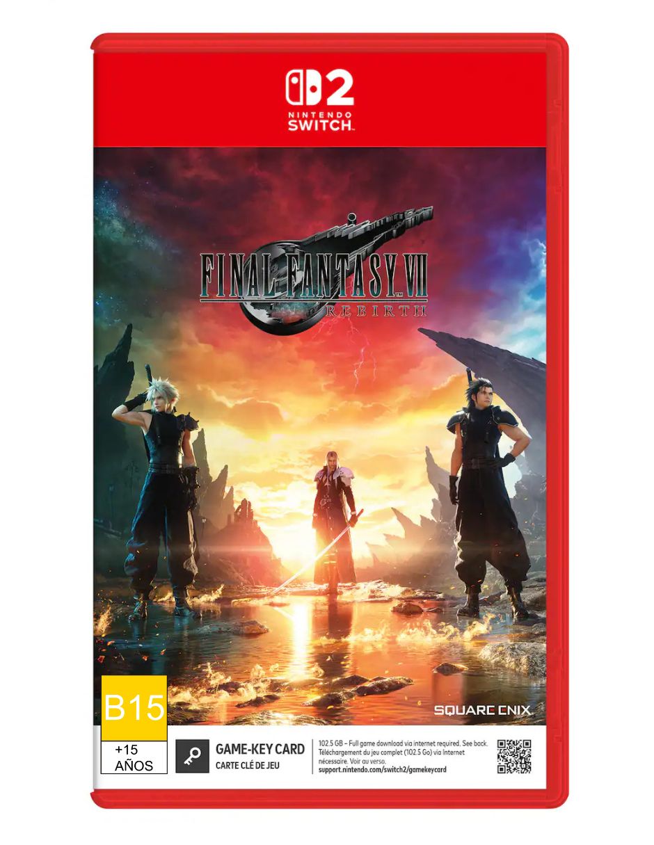 Final Fantasy VII Rebirth NSW2 estándar para Nintendo Switch 2