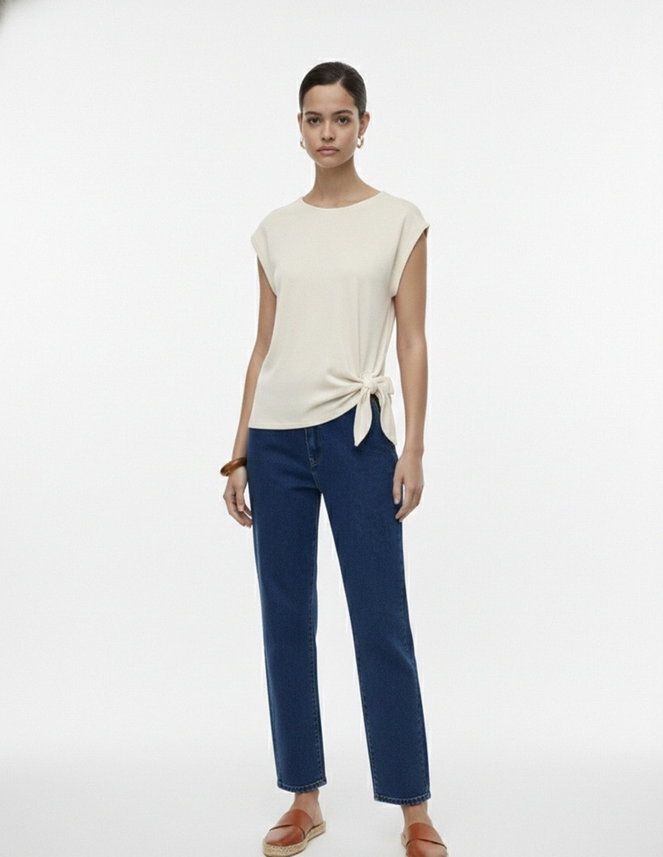 Blusa ss26 'manga' sin manga 'para mujer'