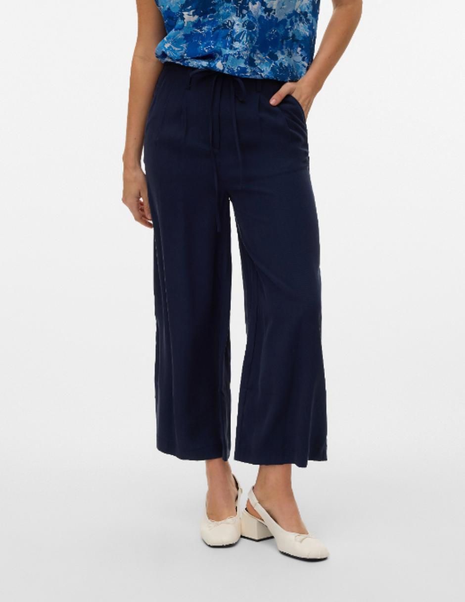 Pantalon 10329981 viscosa wid