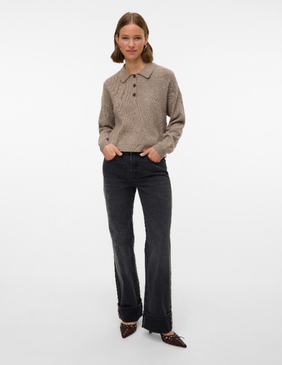 Jeans/jegging/jeans jogger regular straight media cintura jeans mid rise para mujer