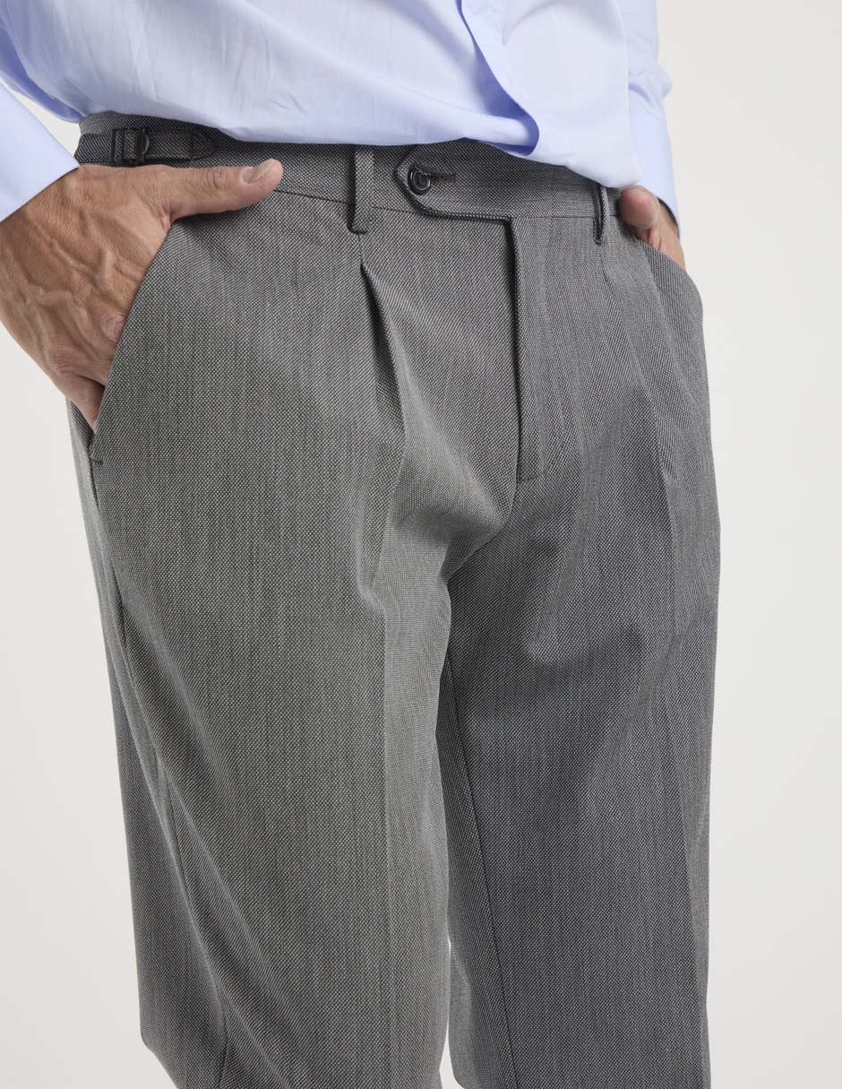 Pantalón de vestir regular para hombre 3
