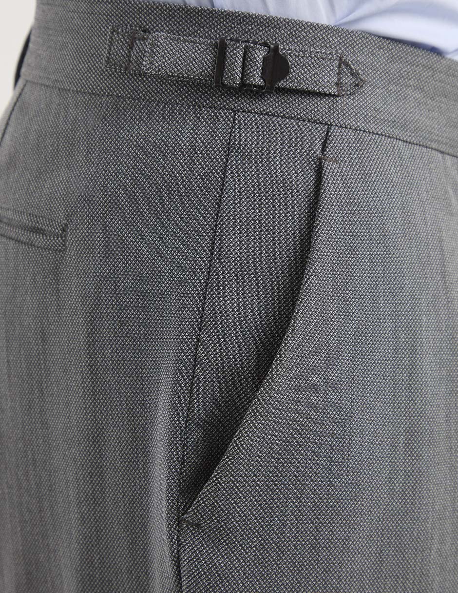 Pantalón de vestir regular para hombre 2
