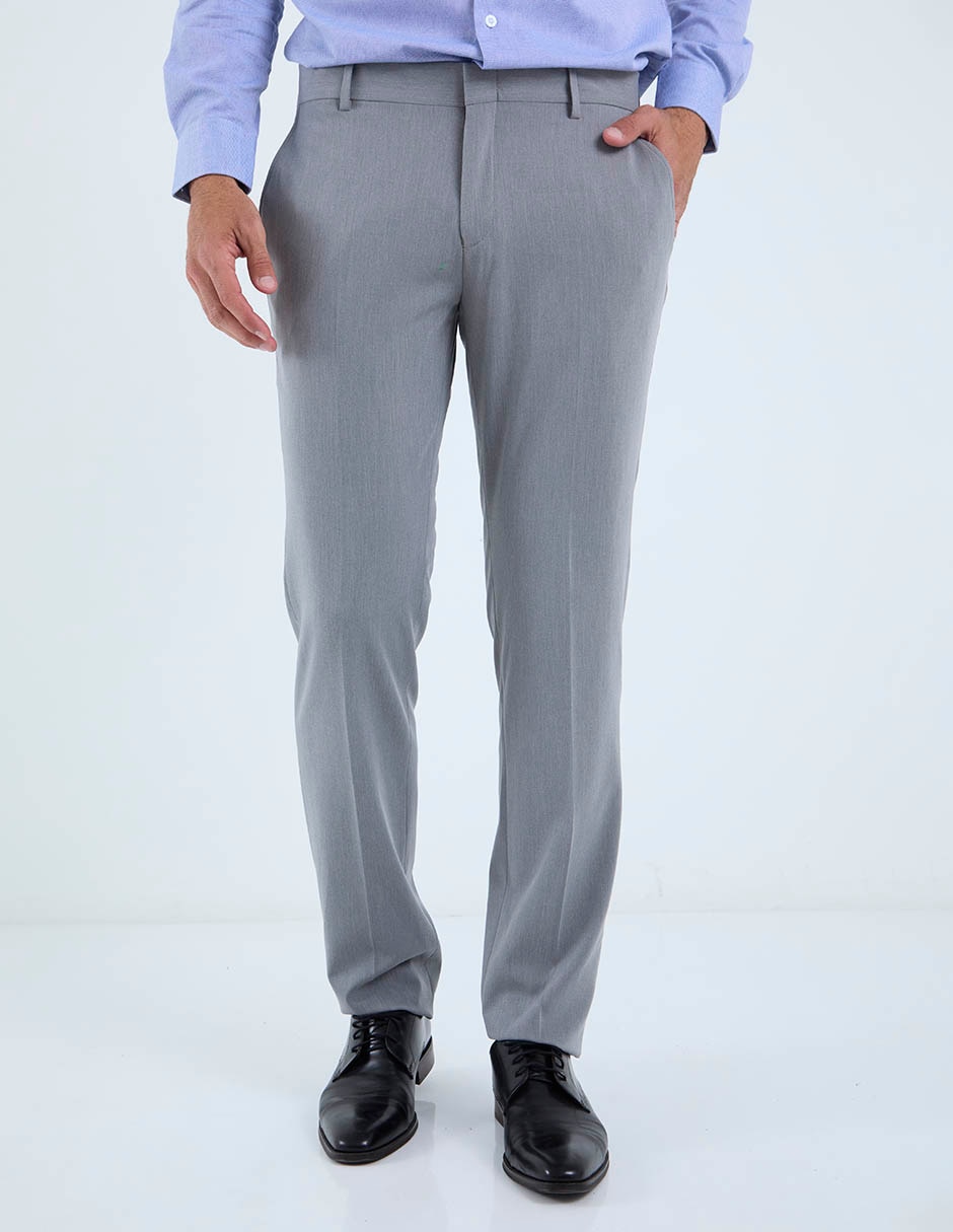 Pantalón business casual de vestir slim para hombre