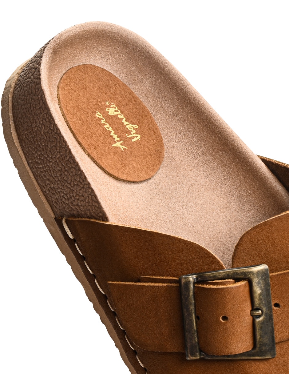 Zapato I Sueco de piel para mujer 4