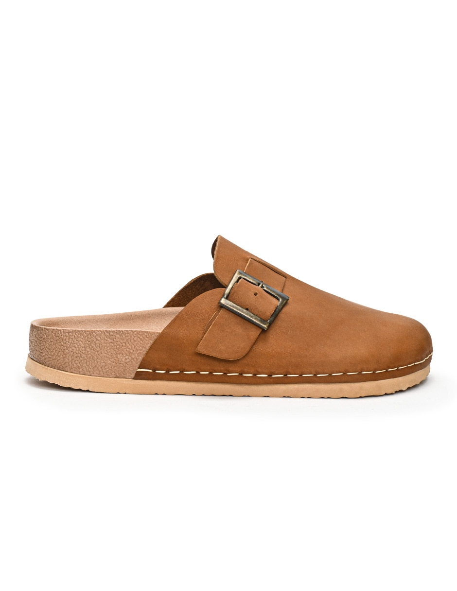 Zapato I Sueco de piel para mujer Zapato I Sueco de piel para mujer