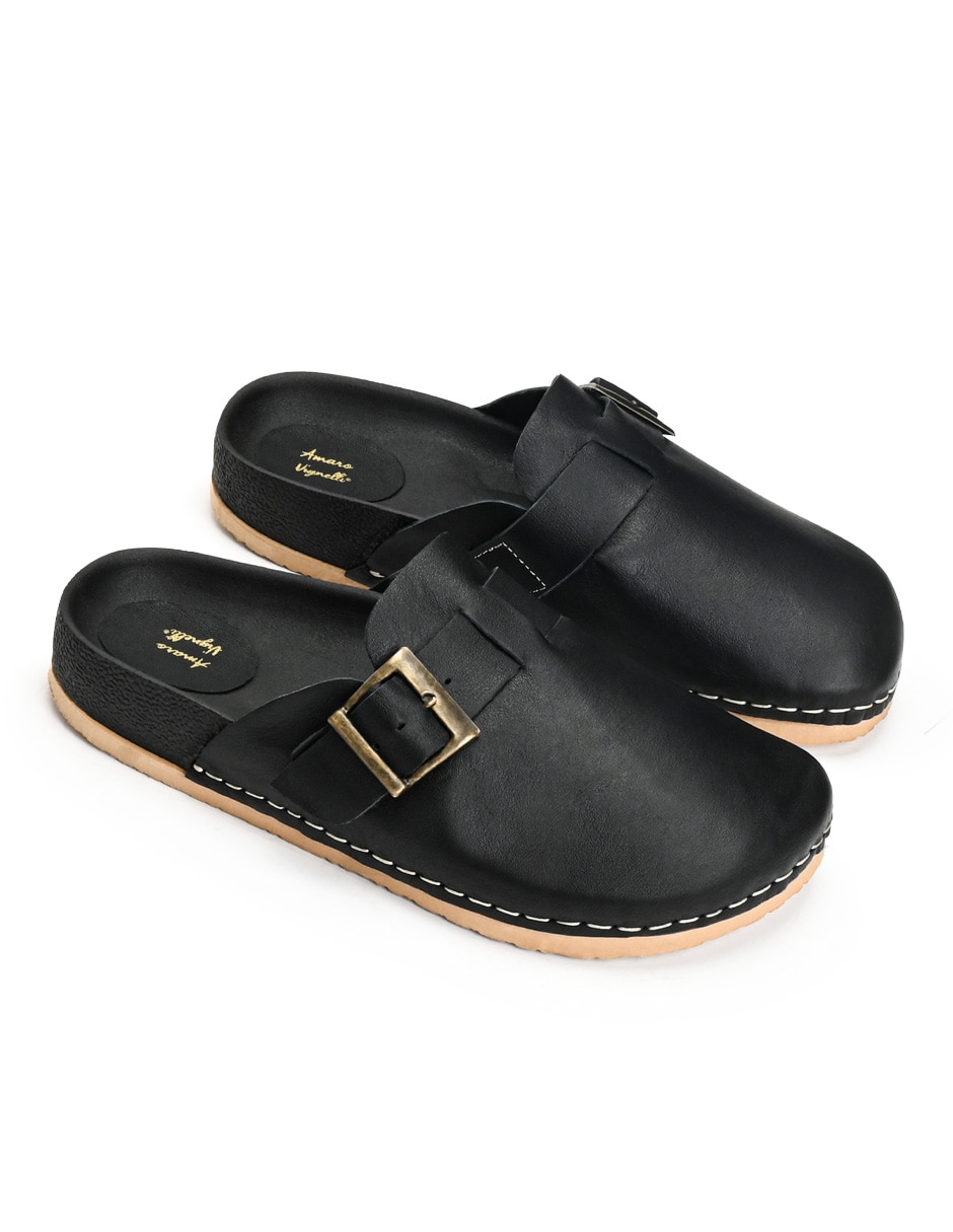 Zapato Amaro VignelliI Sueco de piel para mujer