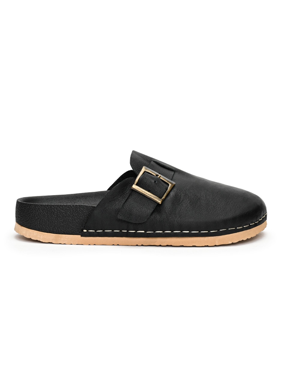 Zapato I Sueco de piel para mujer Zapato I Sueco de piel para mujer