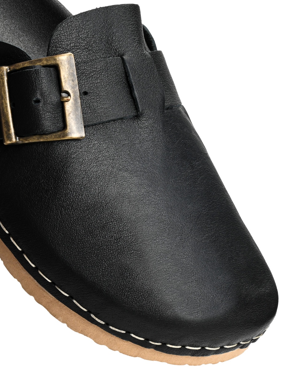 Zapato Amaro VignelliI Sueco de piel para mujer