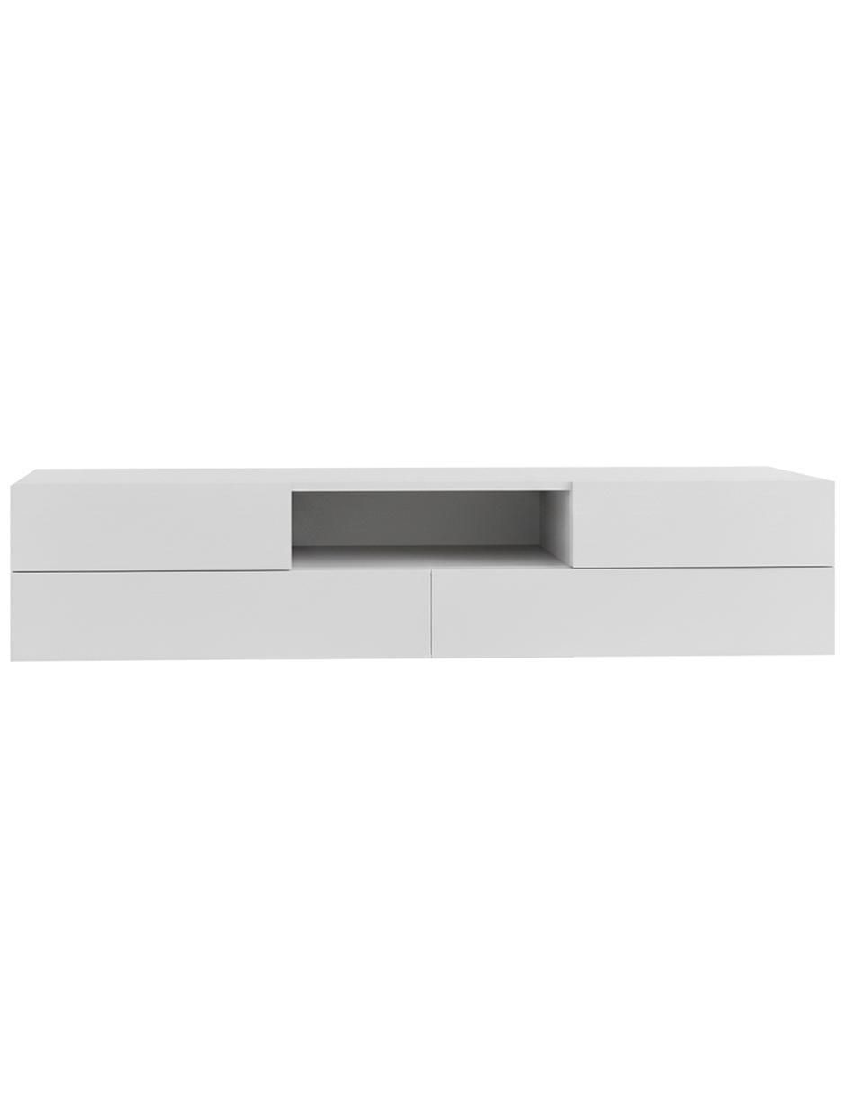 Mueble flotante para TV armable de melamina Mueble flotante para TV armable de melamina