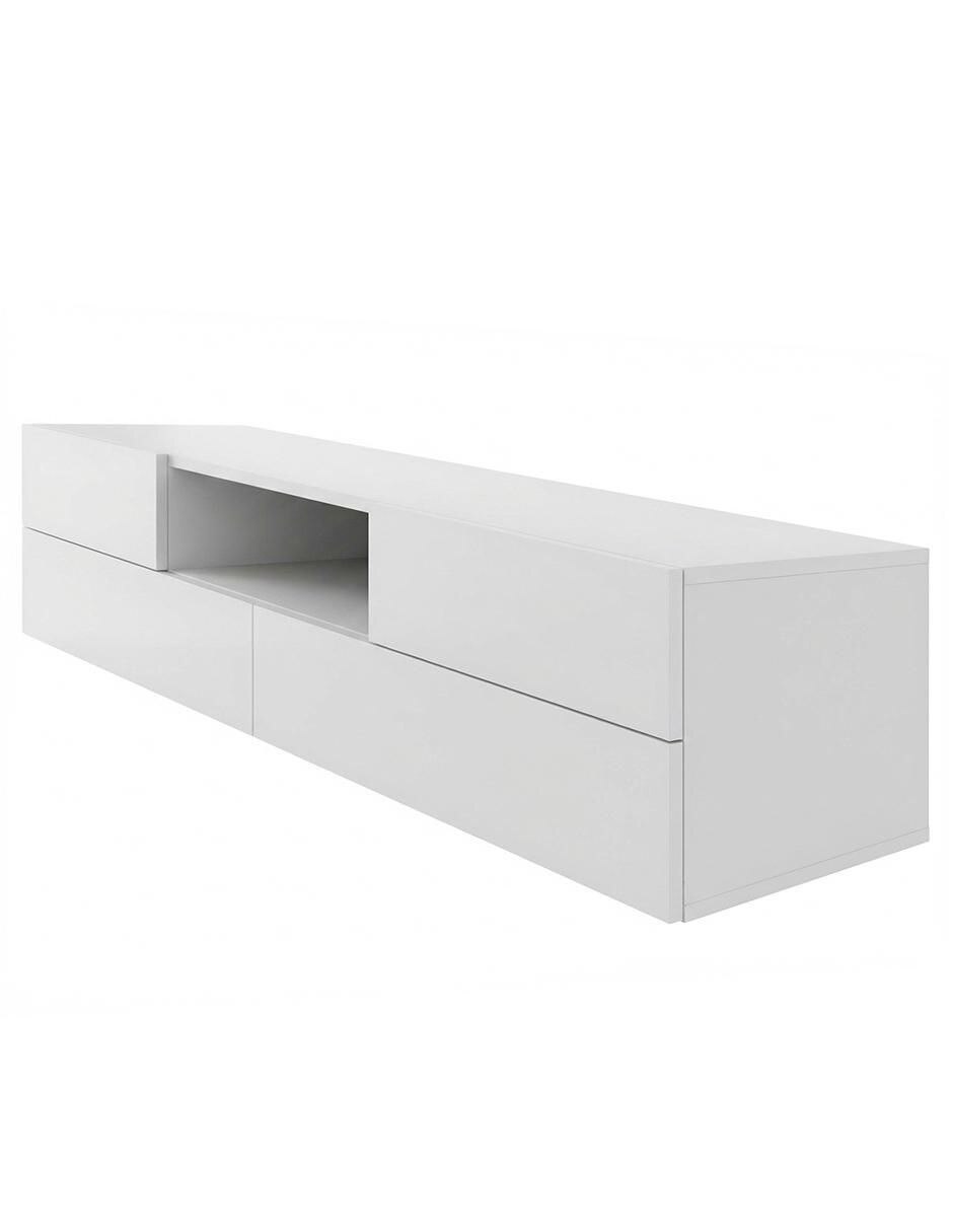 Mueble flotante para TV armable de melamina 3