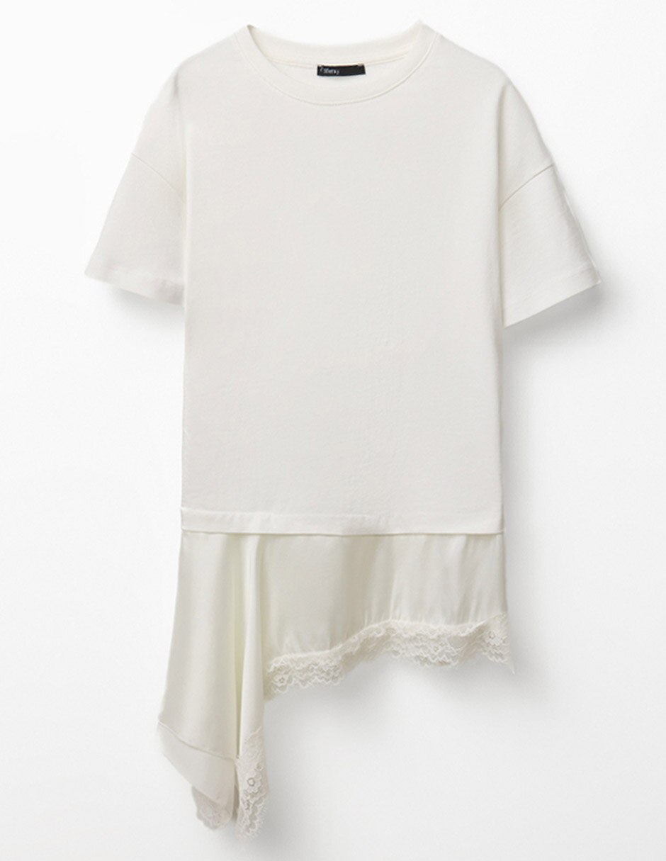 Playera manga corta cuello redondo para mujer 7