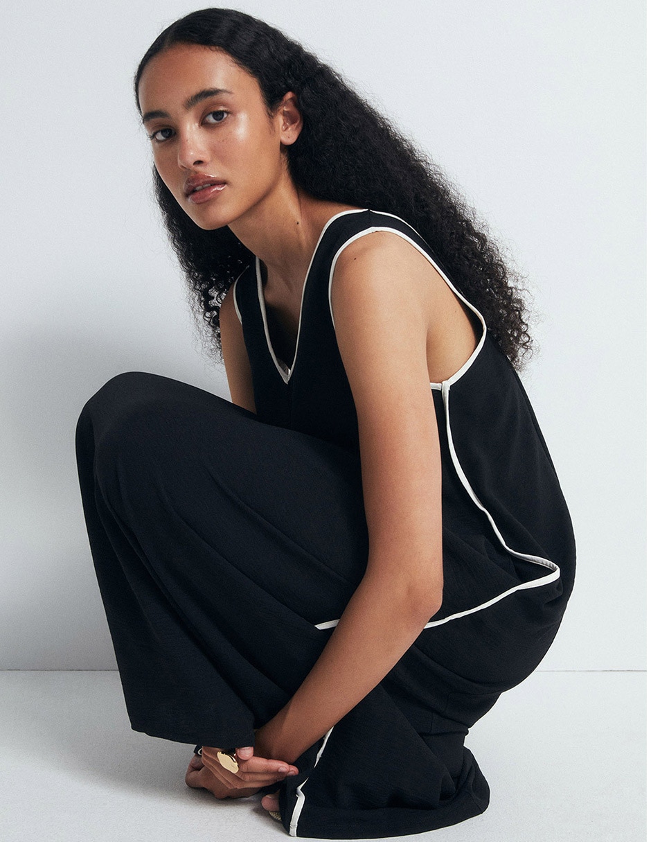 Vestido midi casual para mujer 5