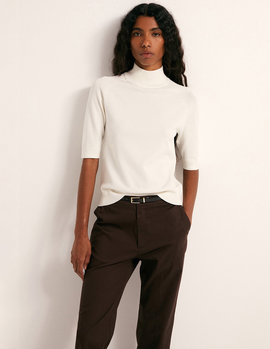 Suéter cuello alto para mujer Suéter cuello alto para mujer