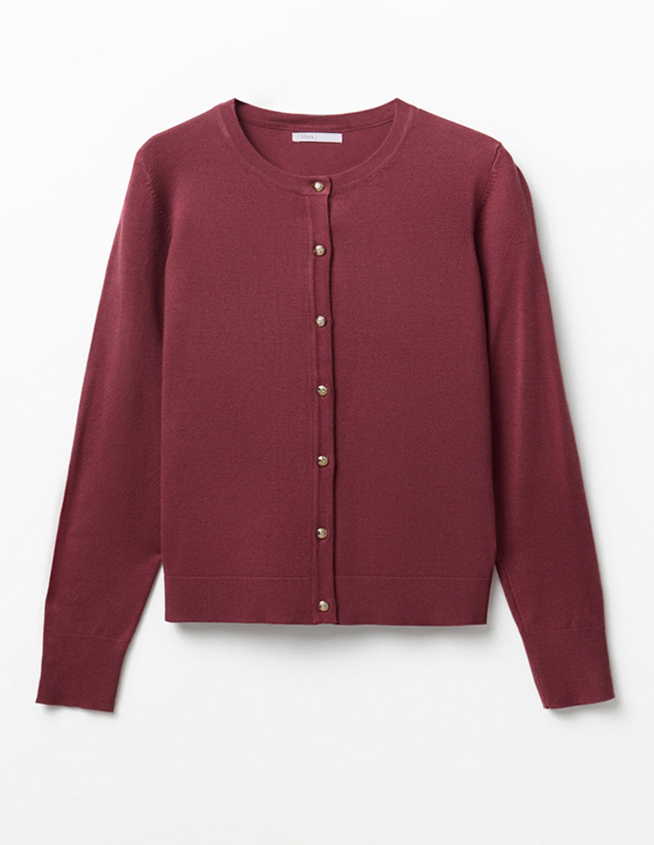 Suéter cuello redondo para mujer 2