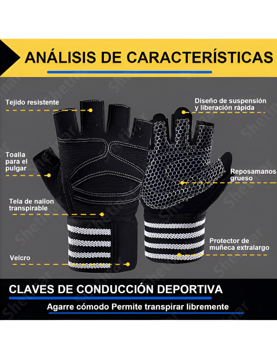 Guantes para entrenamiento de hombre 3