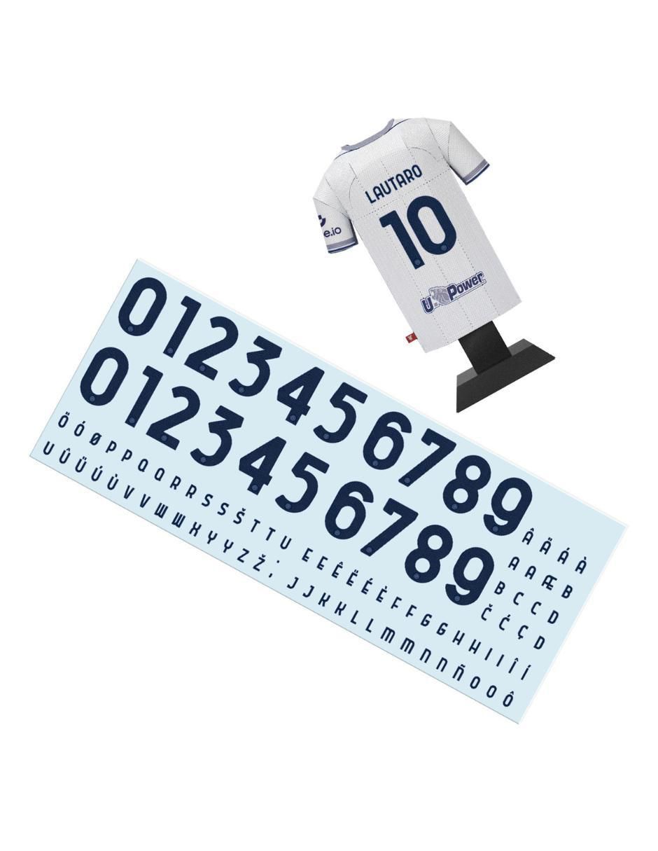 Figura de playera Inter Milán 2