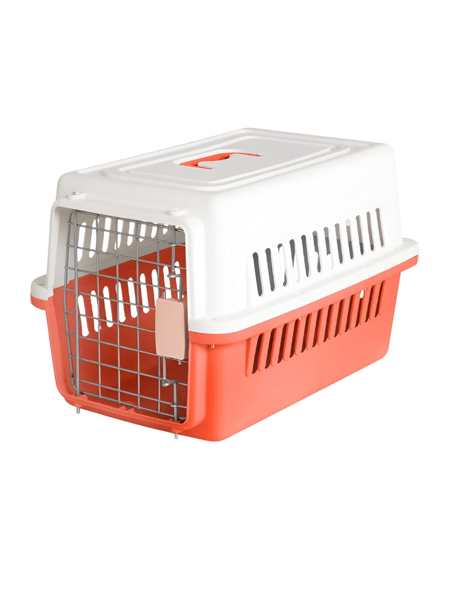 Transportadora para perro de plástico