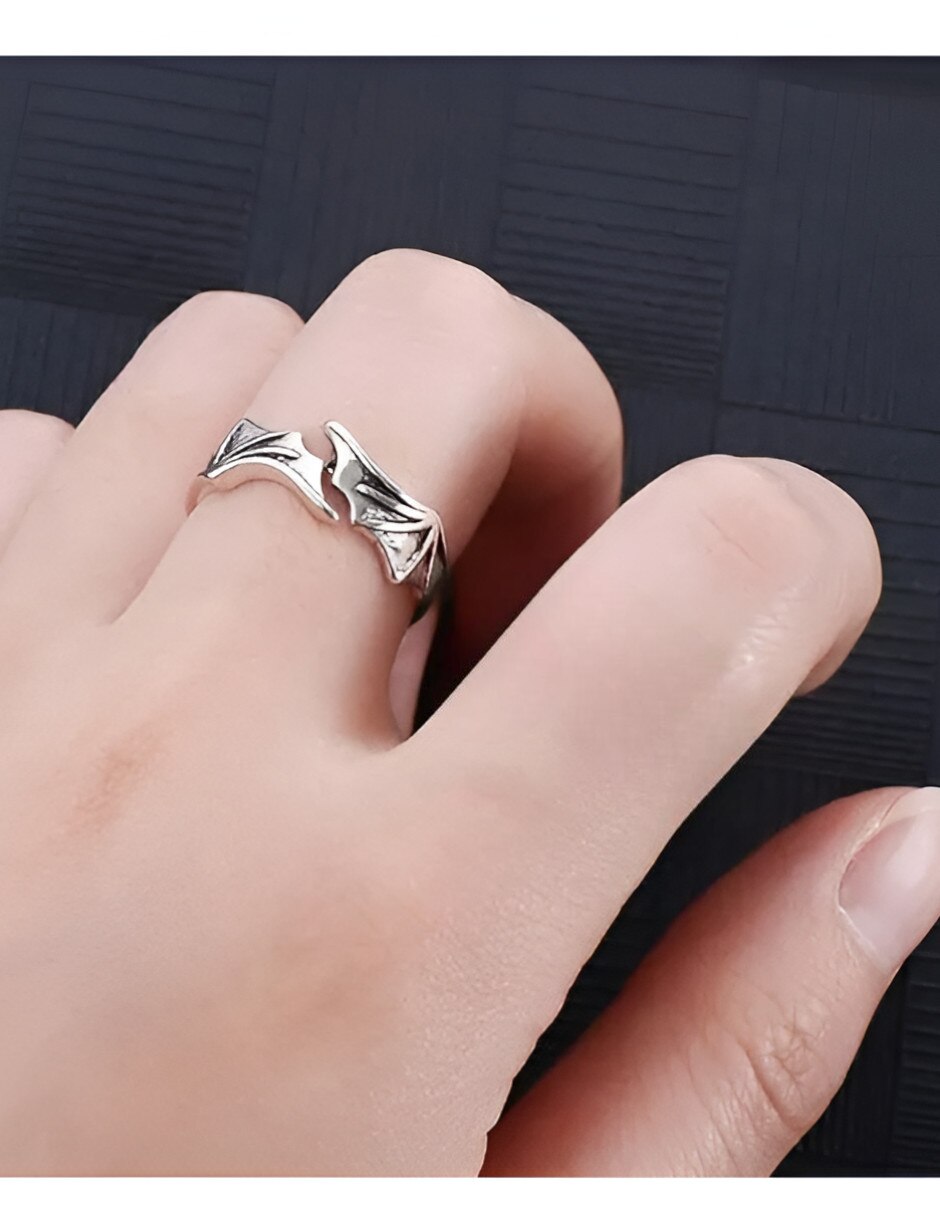 Anillo de alas P 925 de plata pulido 3