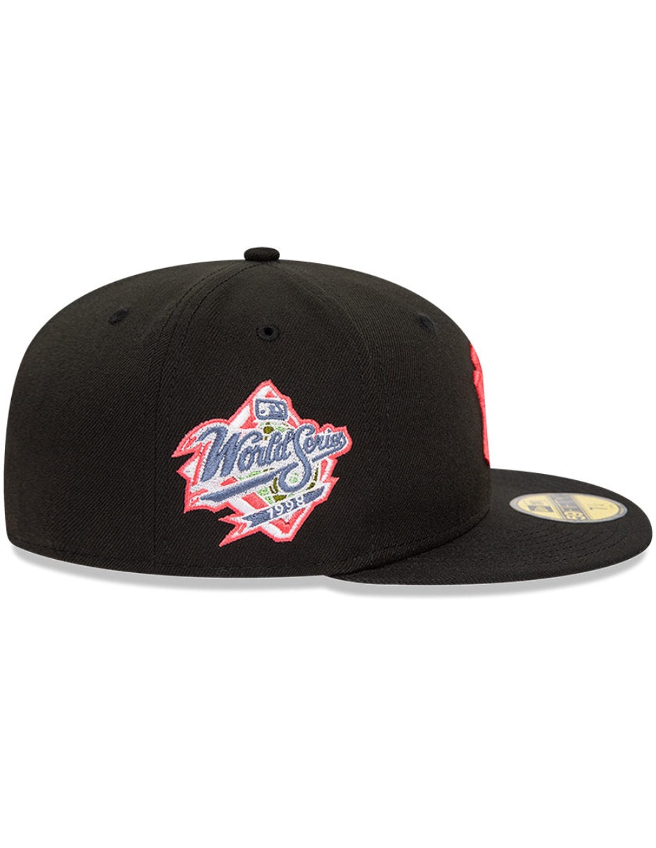 Gorra visera plana cerrada casual New Era New York Yankees para hombre
